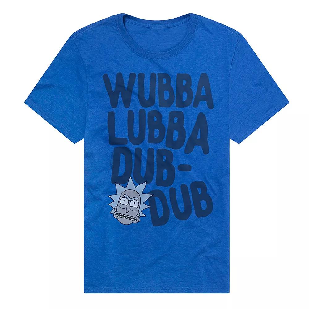 Men's Wubba Lubba Dub Dub Rick & Morty Graphic Tee,  Product Image