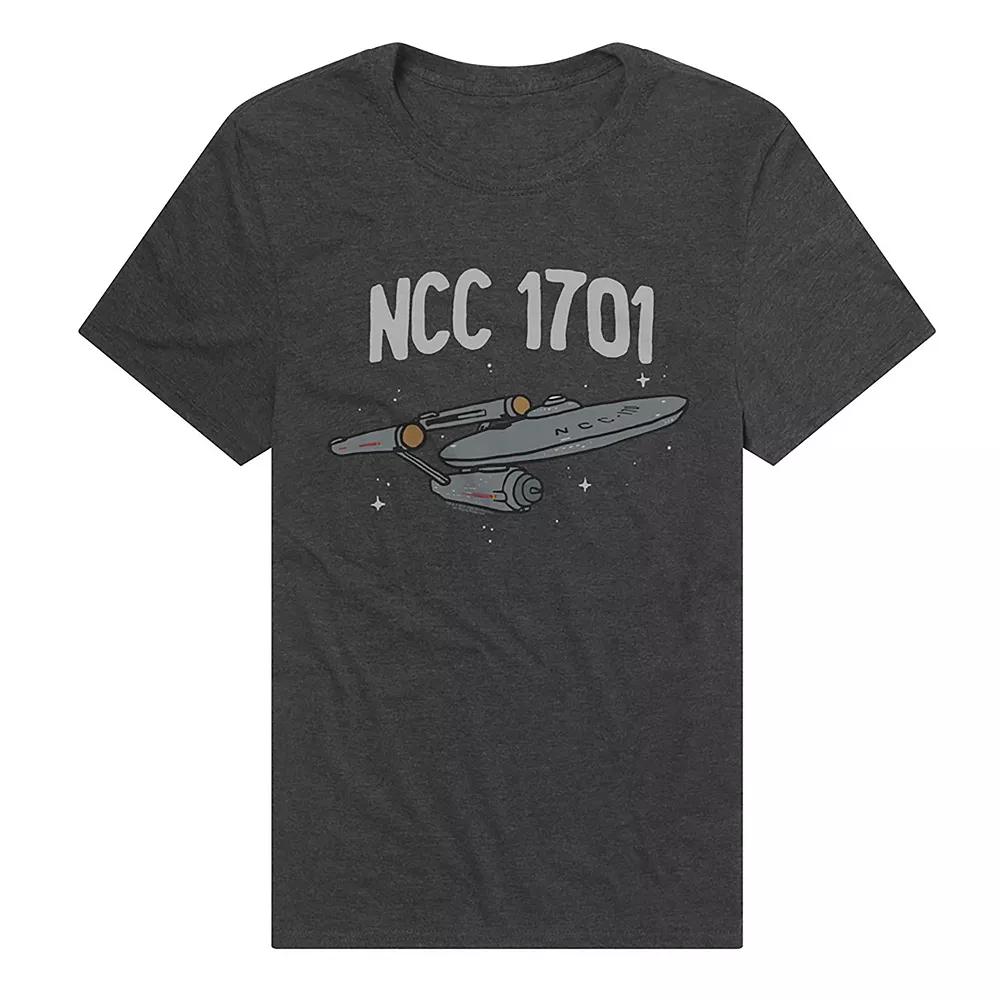 Men's NCC 1701 Star Trek Classic Enterprise Graphic Tee,  Product Image
