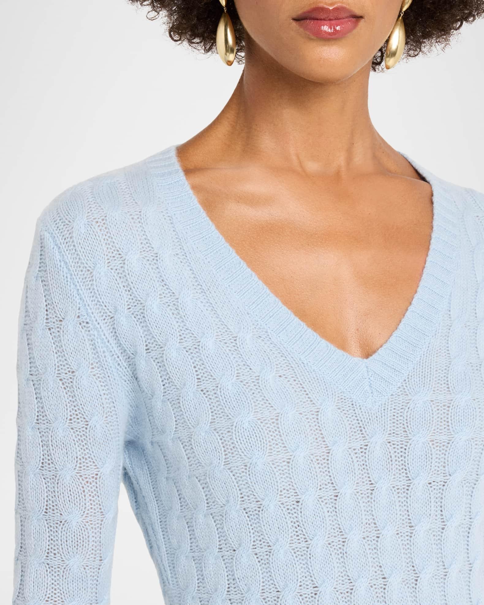 Cashmere Cable-Knit Sweater Product Image