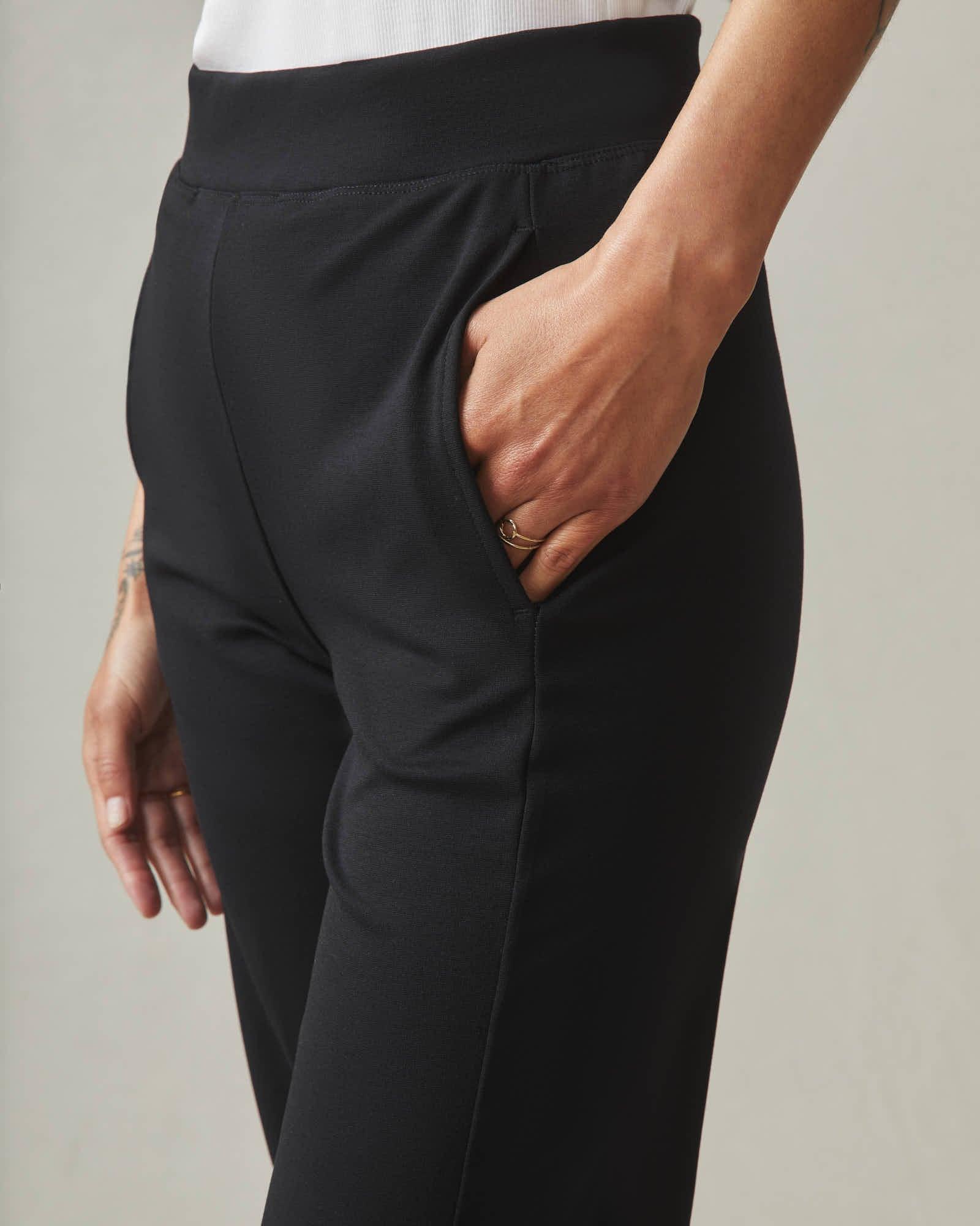 Women's Ponte Pant - Black Product Image