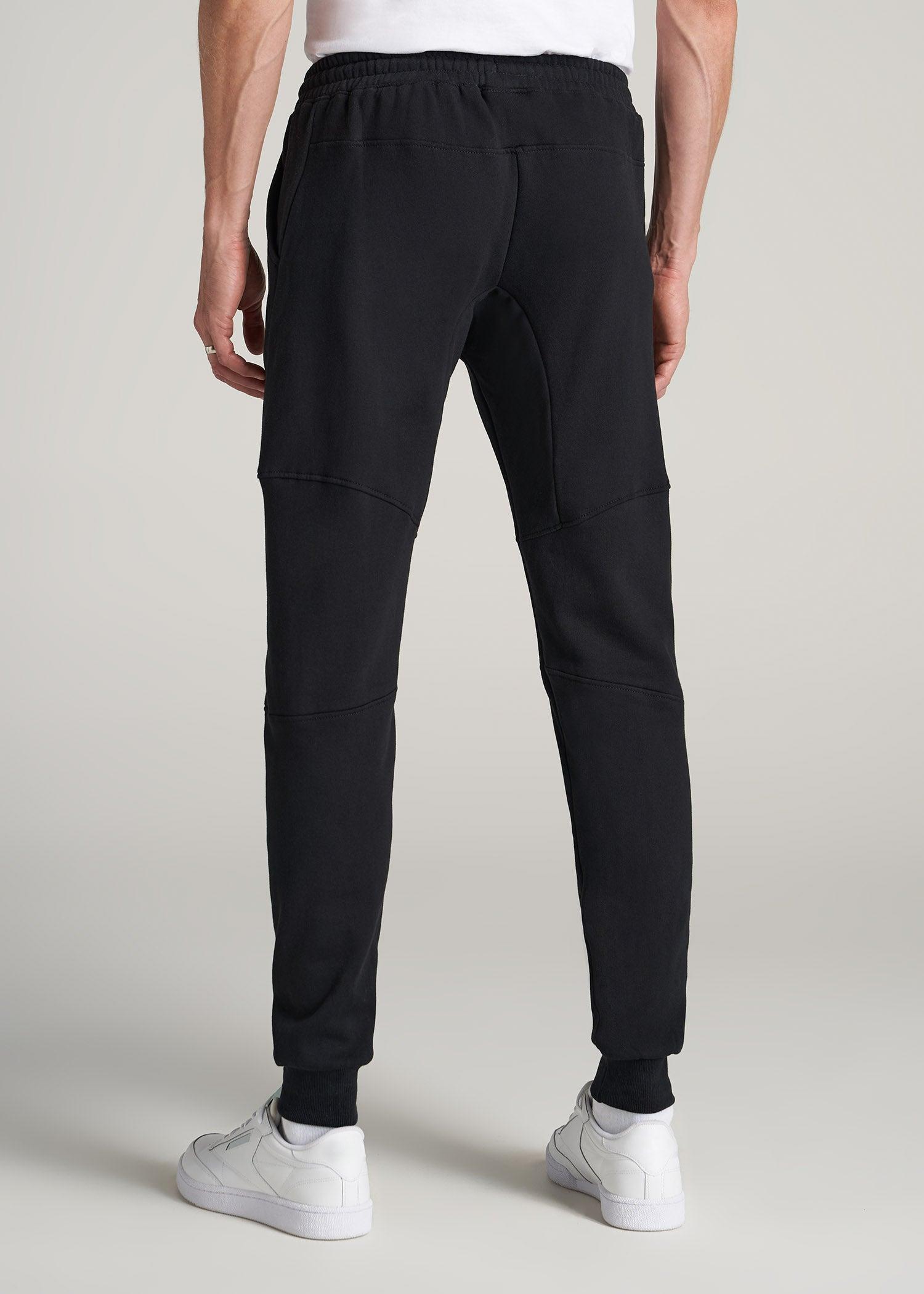 Wearever Fleece Joggers for Tall Men in Black Male Product Image