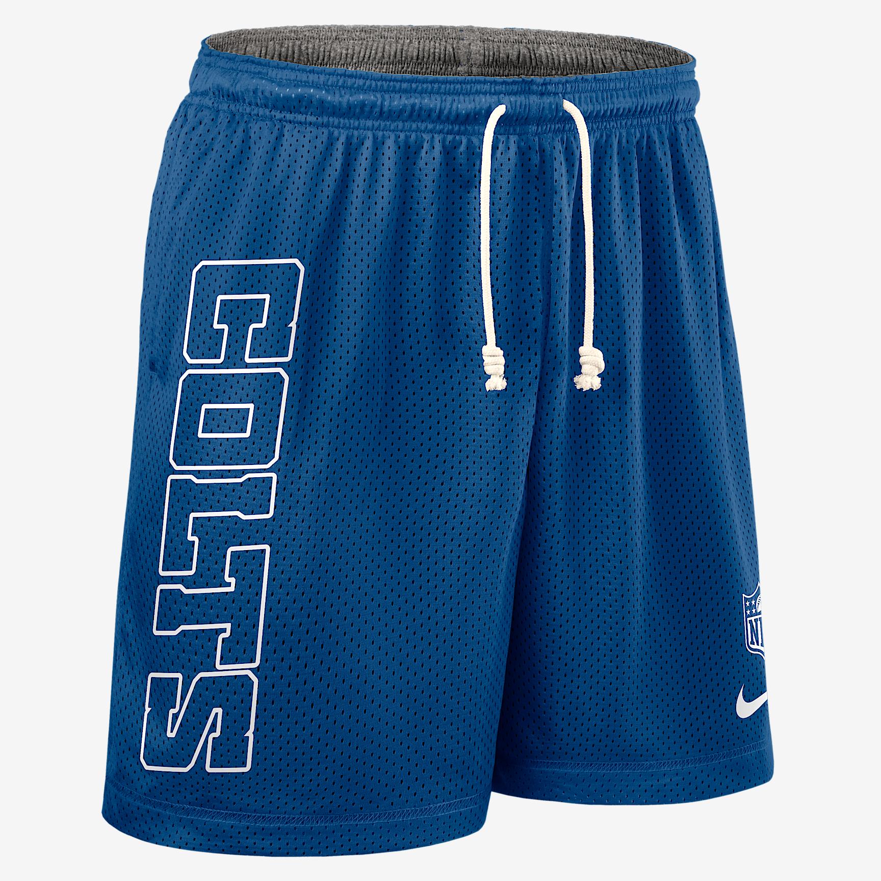 Indianapolis Colts Sideline Reversible Mens Nike Mens Dri-FIT NFL Shorts | 03BF040Y98-N9J Product Image