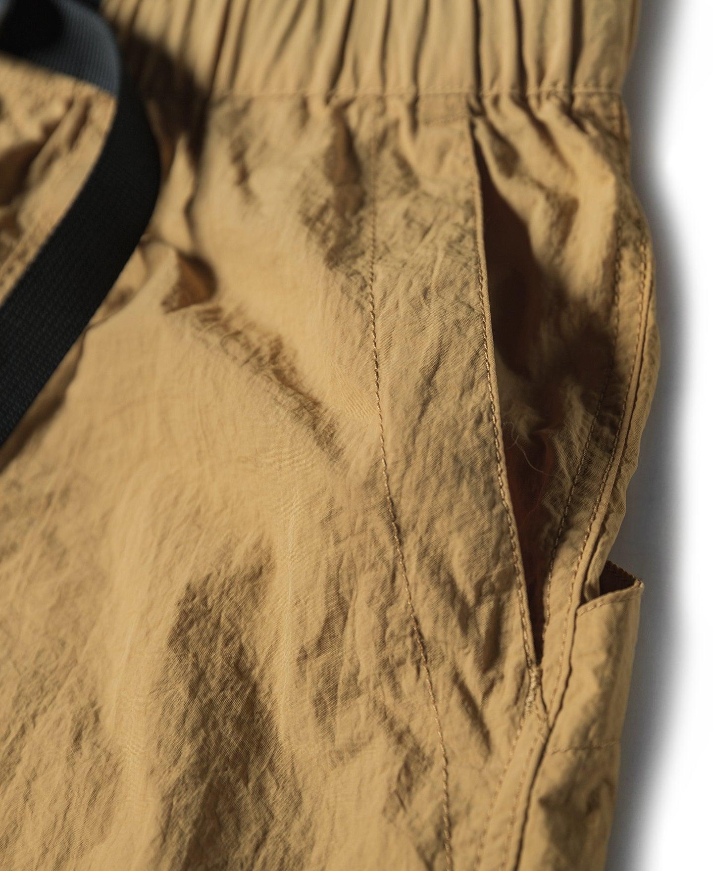 Nylon Climbers' Shorts - Yellow Product Image