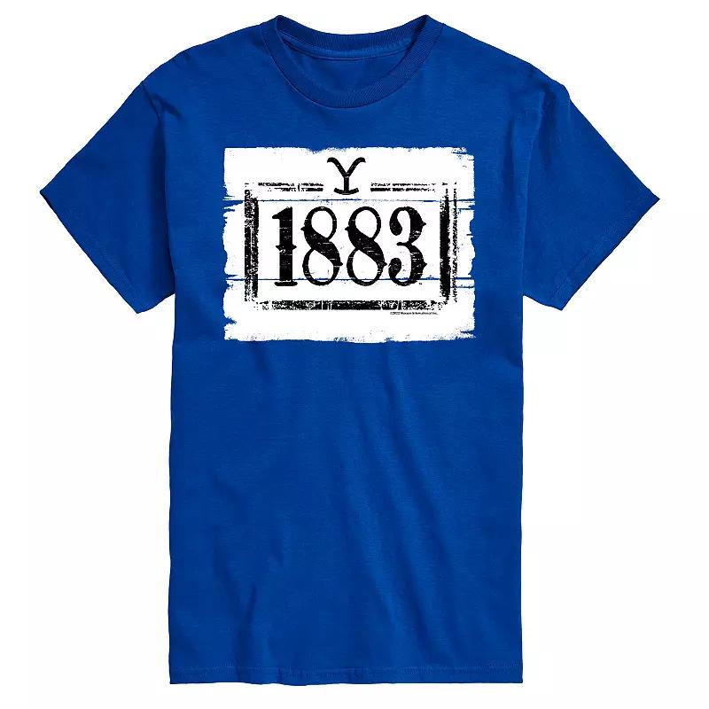 Big & Tall 1883 Wood Sign Graphic Tee, Men's,  Product Image