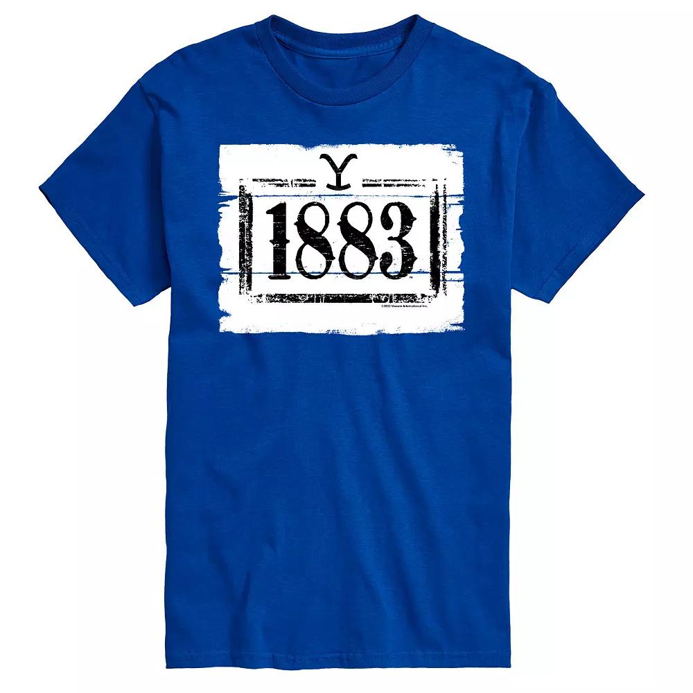 Big & Tall 1883 Wood Sign Graphic Tee, Men's,  Product Image