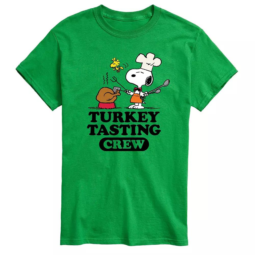Big & Tall Peanuts Turkey Tasting Crew, Men's,  Product Image