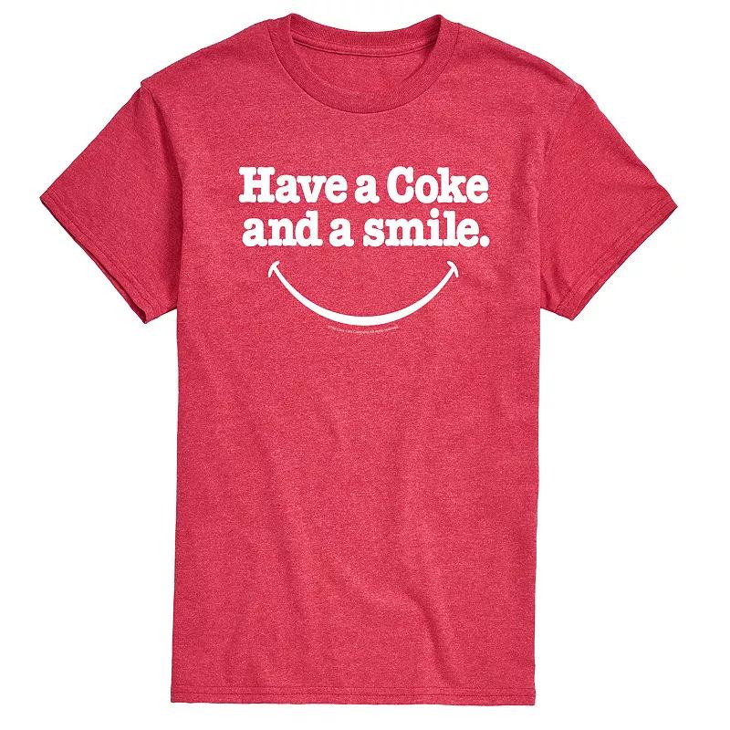 Men's Coke Smile Graphic Tee,  Product Image