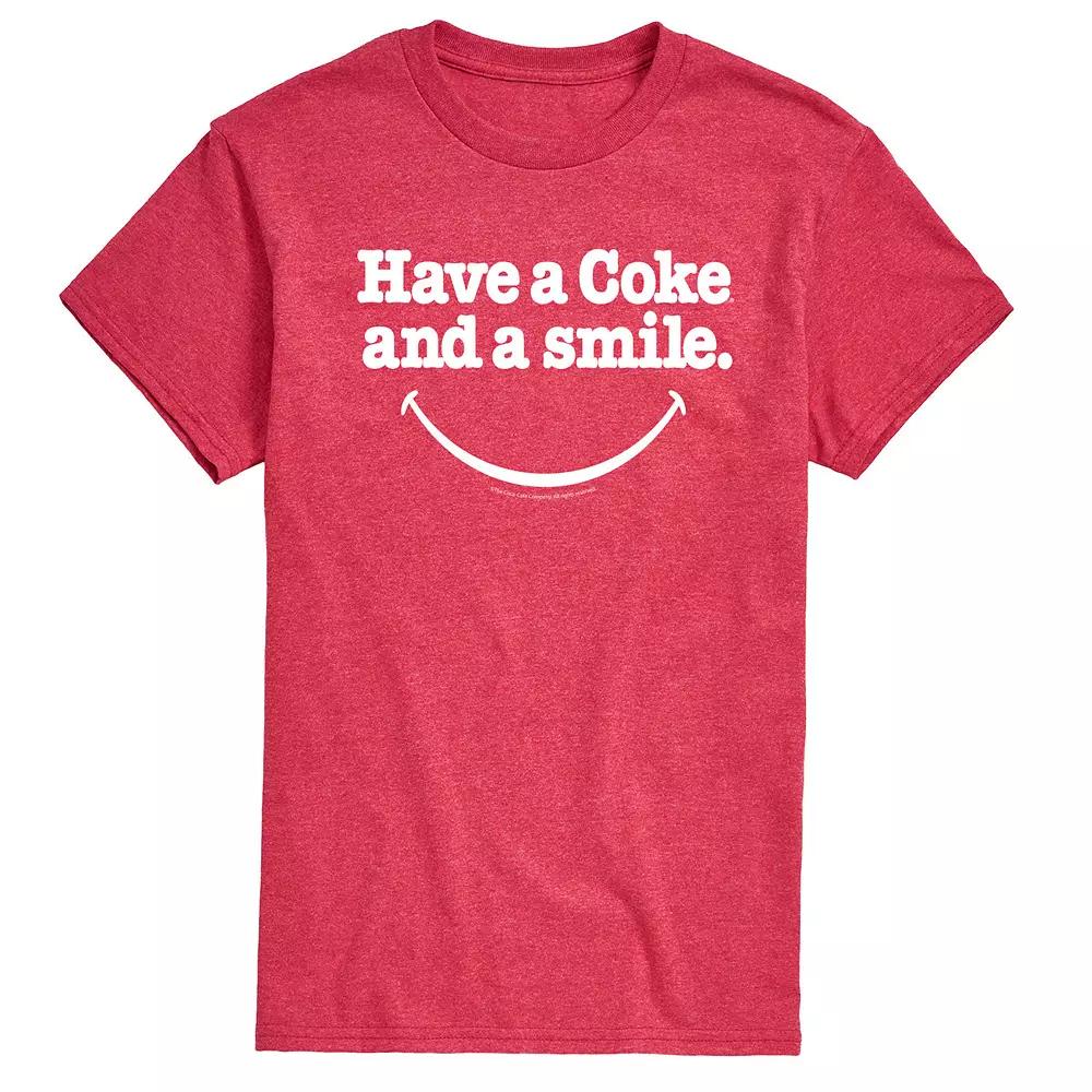 Men's Coke Smile Graphic Tee,  Product Image