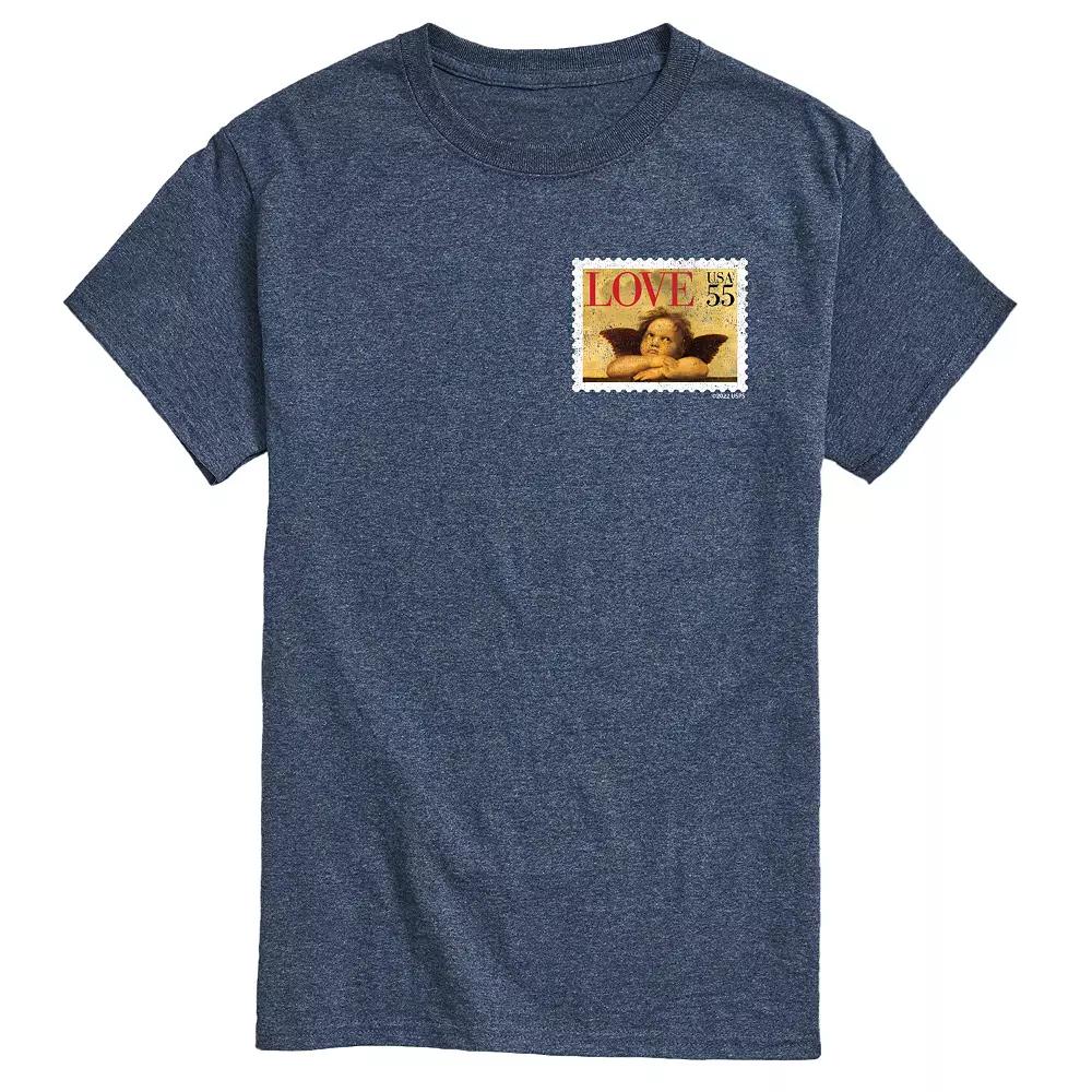 Men's USPS Cherub Stamp Tee,  Product Image