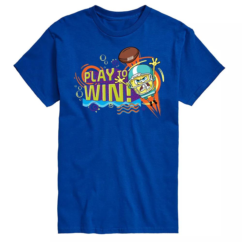 Men's SpongeBob SquarePants Play Win Tee,  Product Image