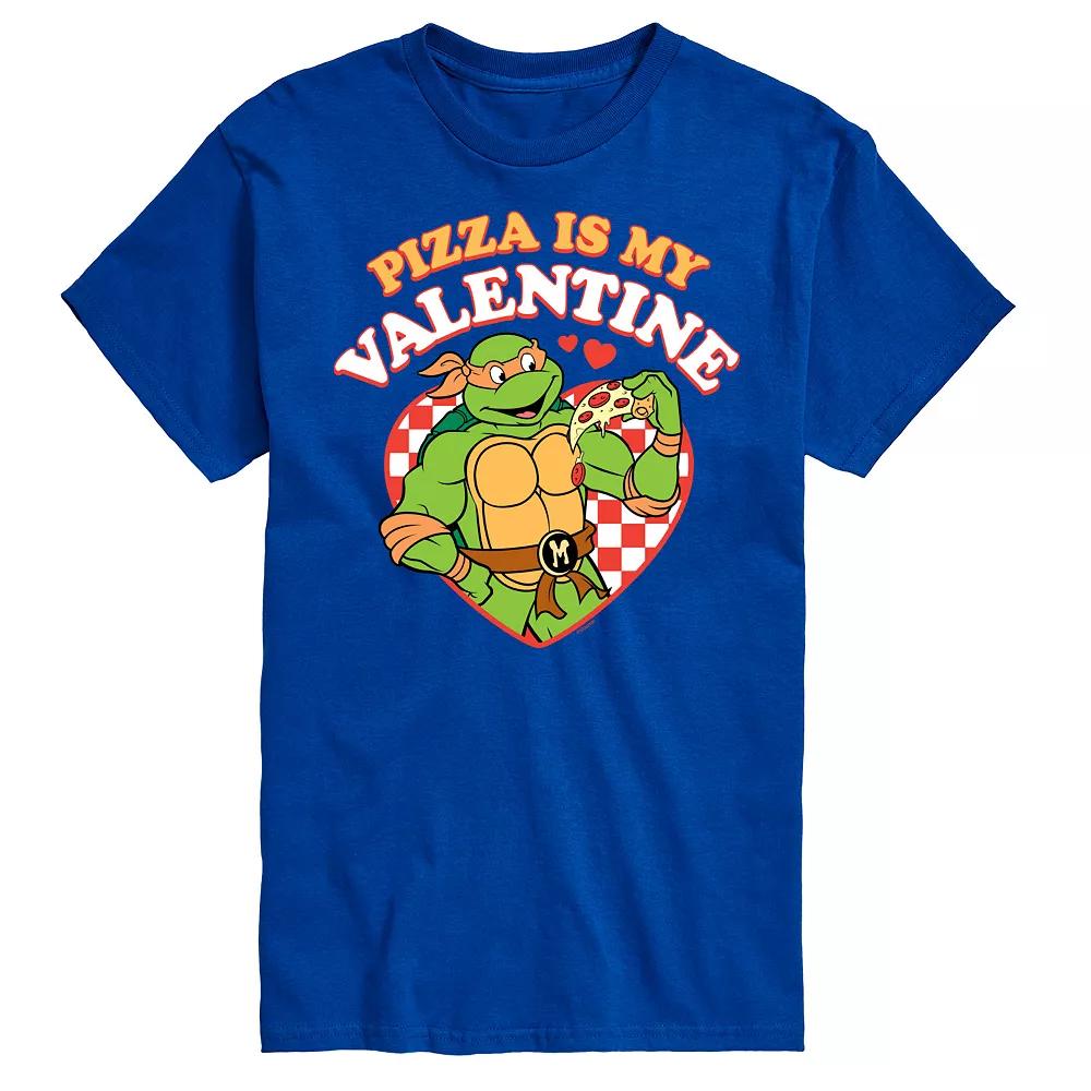 Big & Tall Teenage Mutant Ninja Turtles Pizza My Valentine Tee, Men's,  Product Image