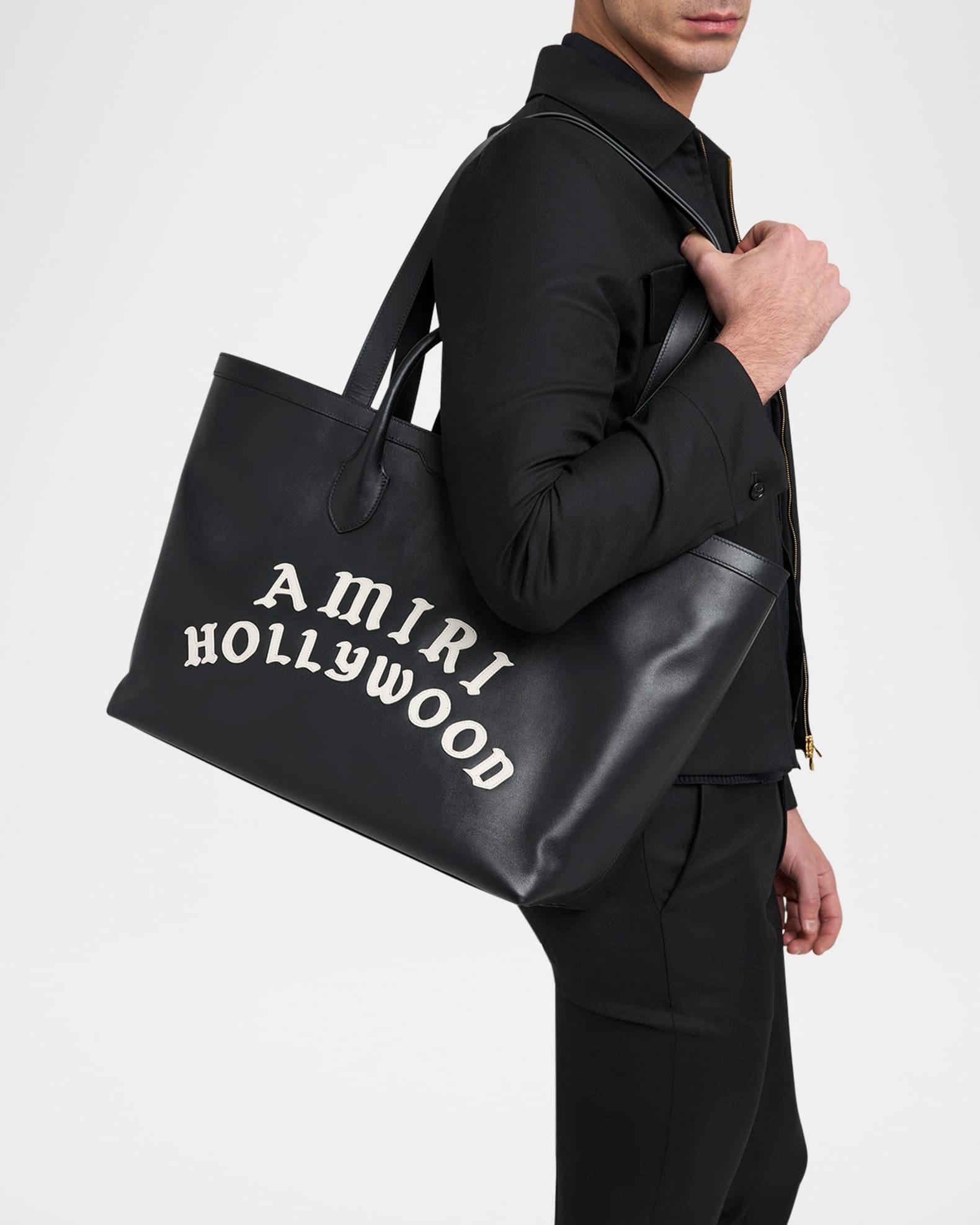 Men's Amiri Hollywood Leather Tote Bag Product Image