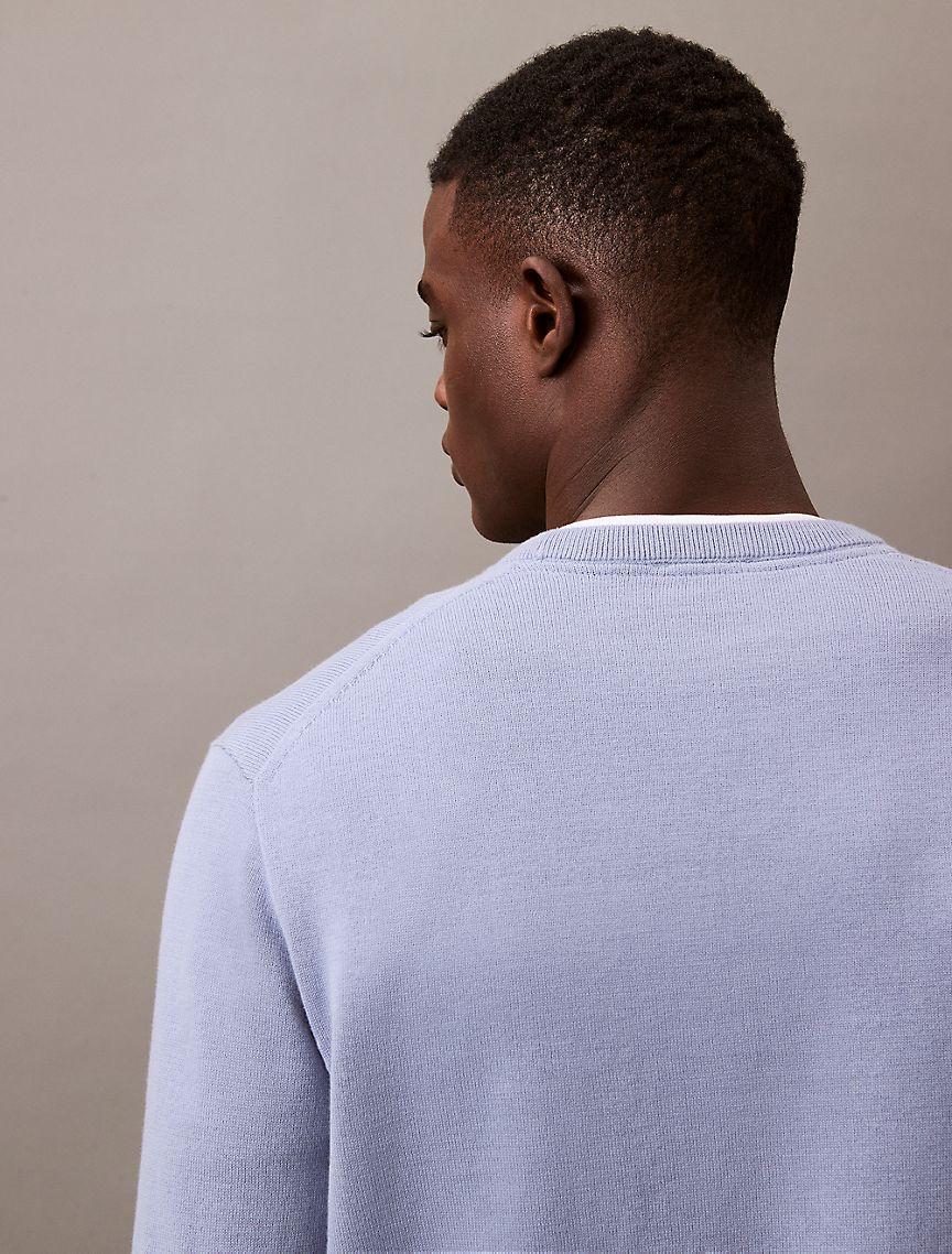 Smooth Cotton Sweater Product Image