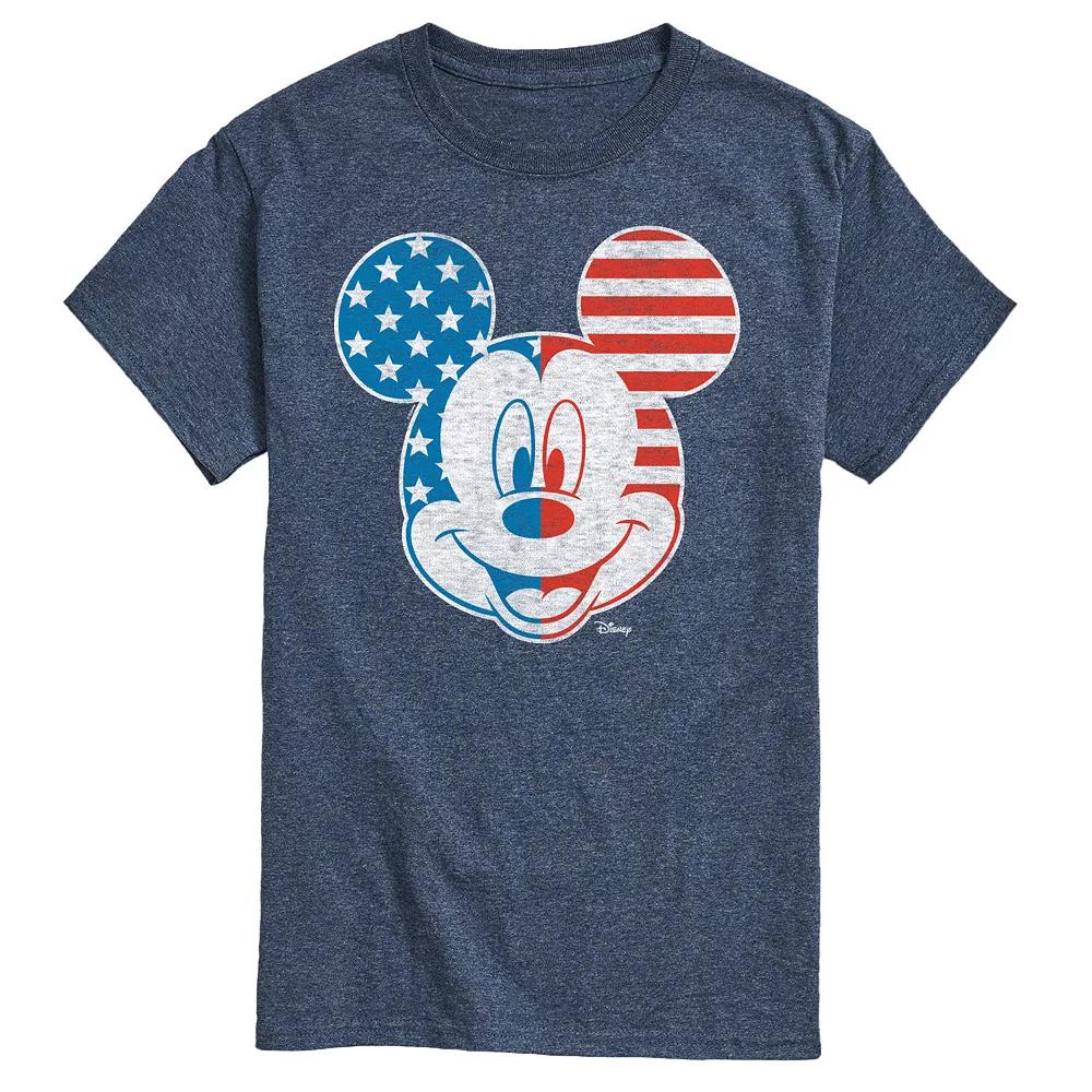 Disney's Mickey Mouse Men's Face America Graphic Tee,  Product Image
