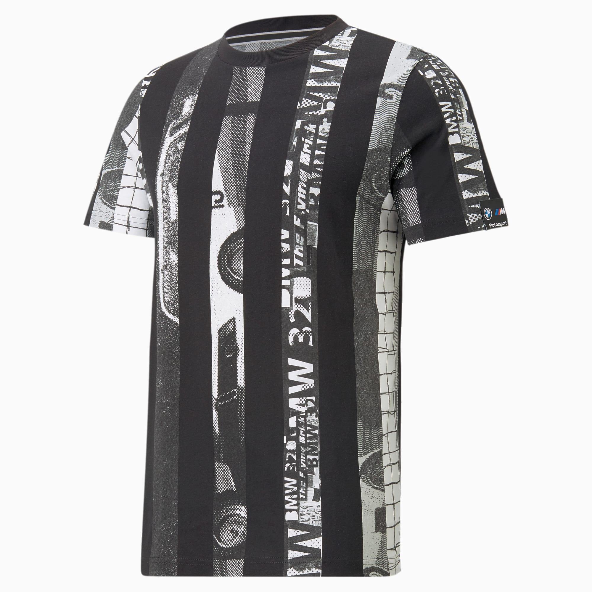 BMW M Motorsport Men's Striped Tee Product Image