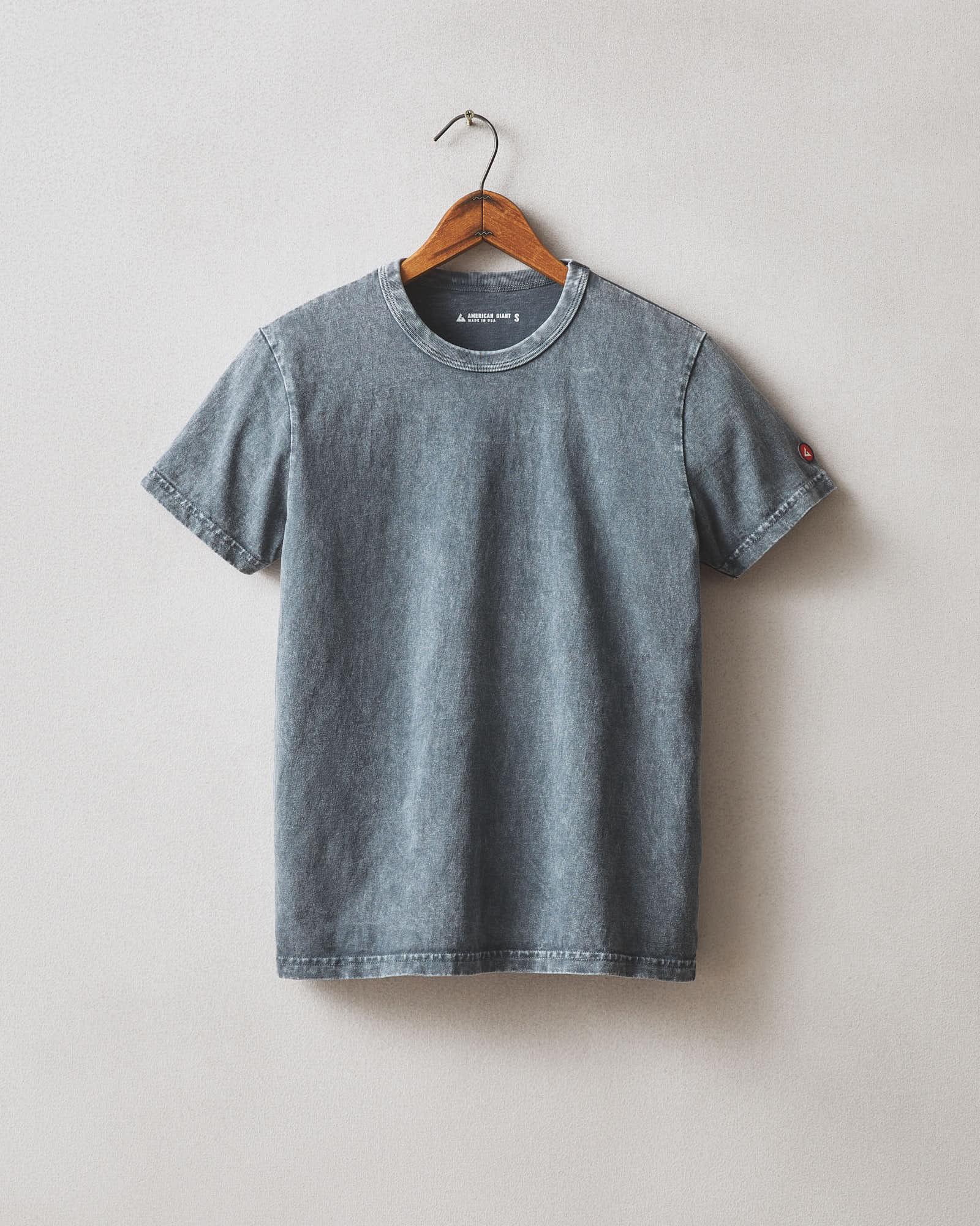 Women's Vintage Crew Tee - Mineral Wash Metropolitan Grey Product Image
