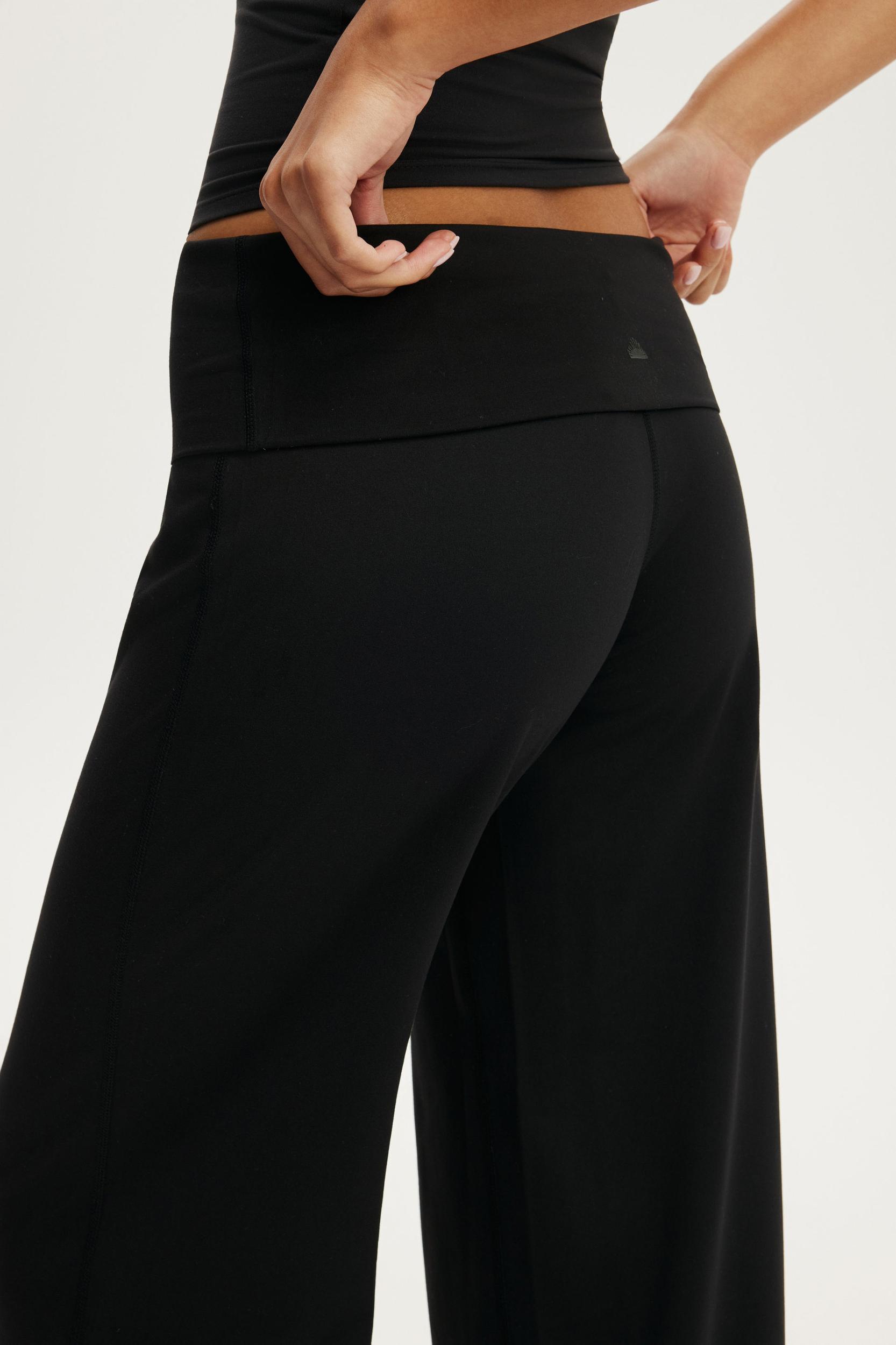 Ultra Soft Roll Over Wide Leg Pant Product Image