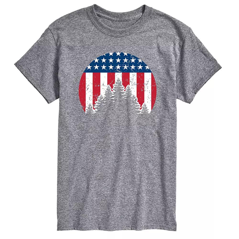 Men's American Outdoor Graphic Tee,  Product Image