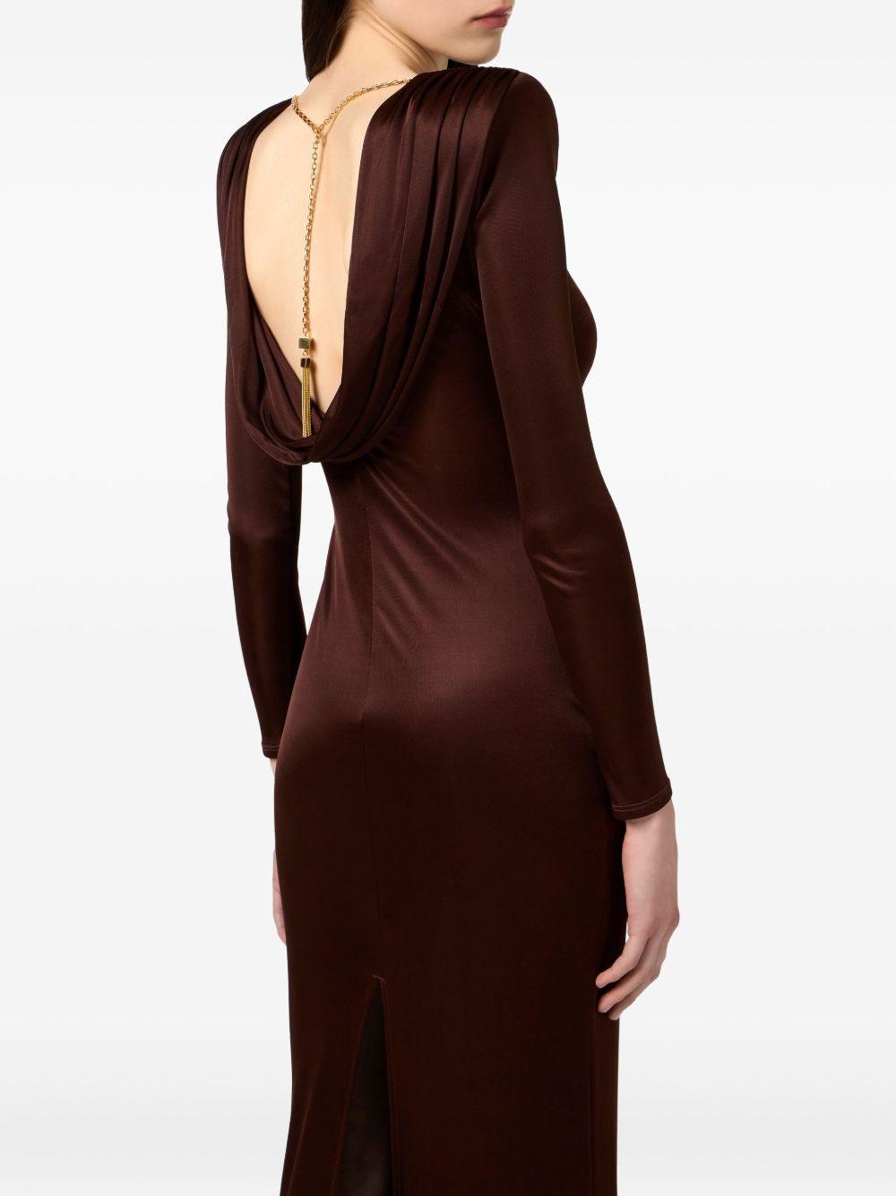 crew-neck maxi dress Product Image