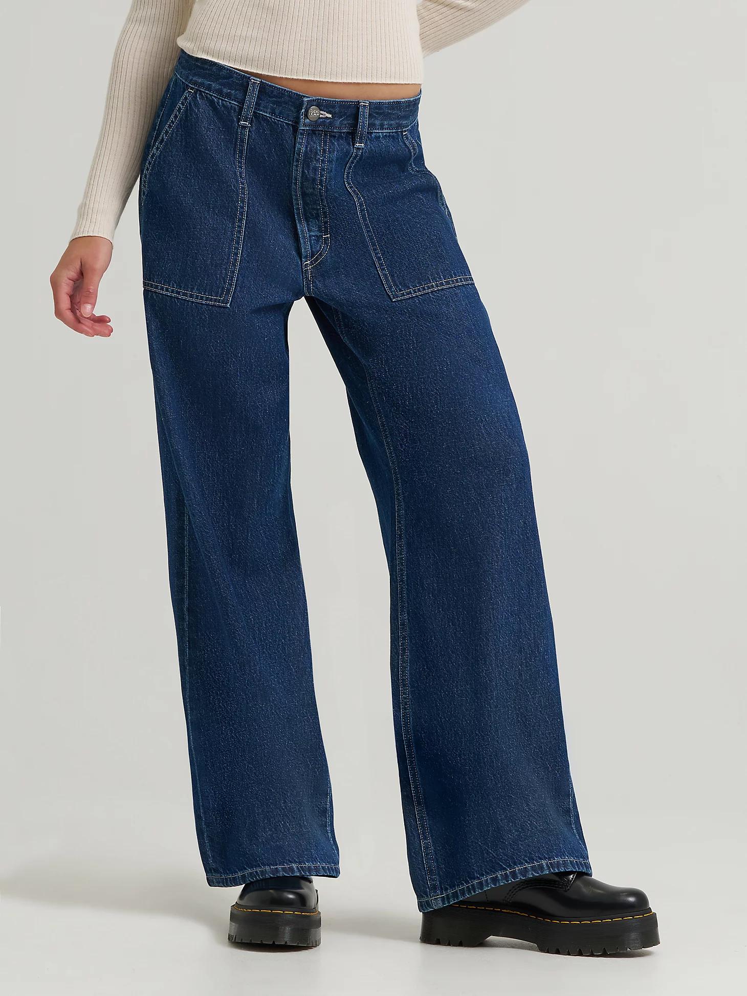 Women's Patch Pocket Slouch Jean | Women's Jeans | Lee® Product Image