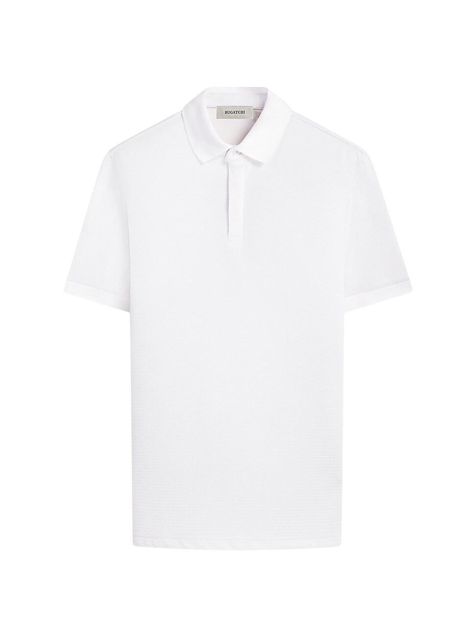 Mens Three-Button Polo Shirt Product Image
