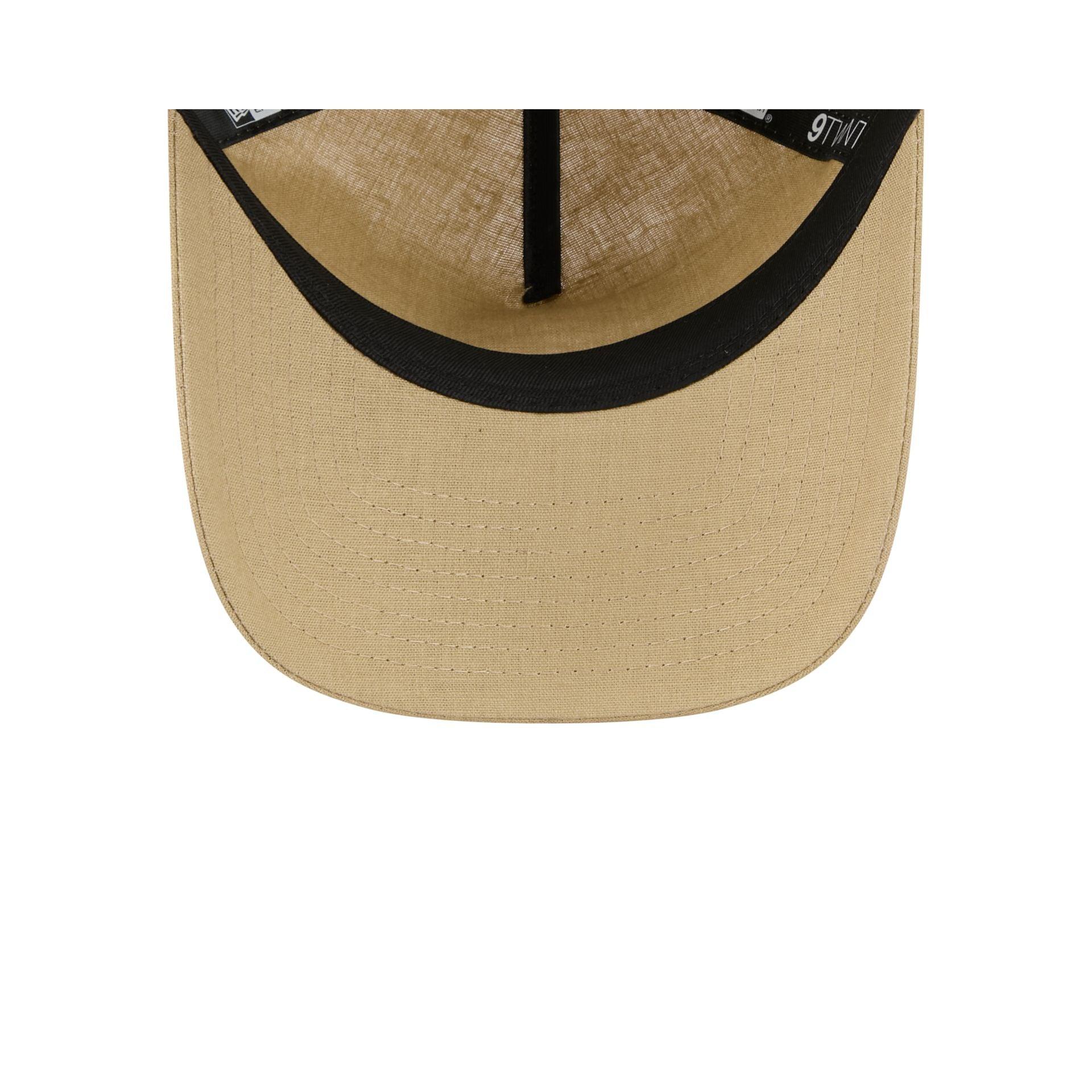 New Era Cap Tan 9TWENTY A-Frame Adjustable Hat Male Product Image