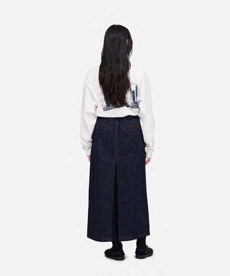 Japanese Denim Skirt Female Product Image