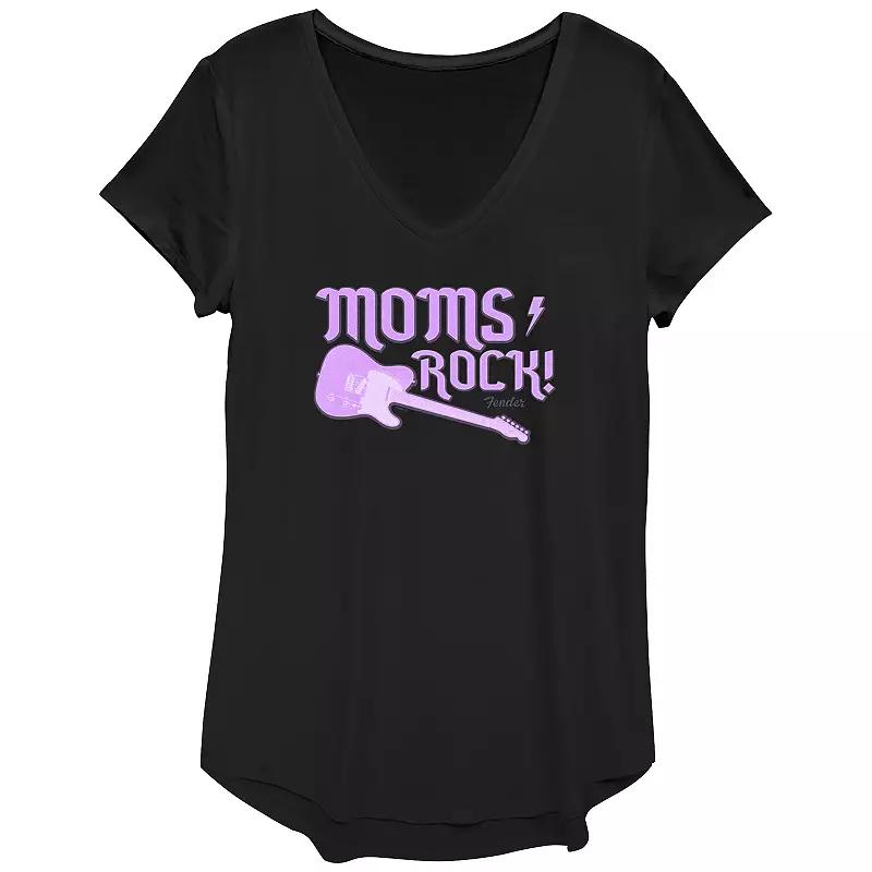 Women's Fender Moms Always Rock Graphic Tee,  Product Image