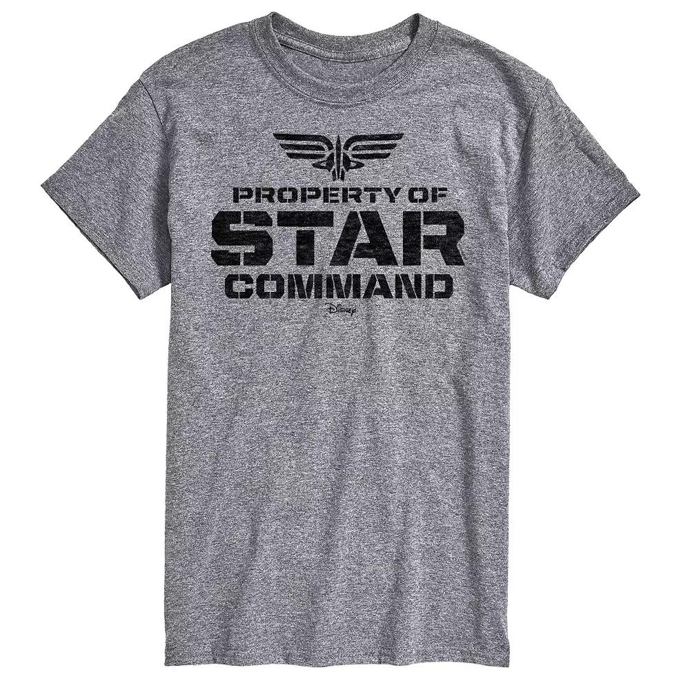 Disney / Pixar's Lightyear Men's Property Star Command Graphic Tee,  Product Image