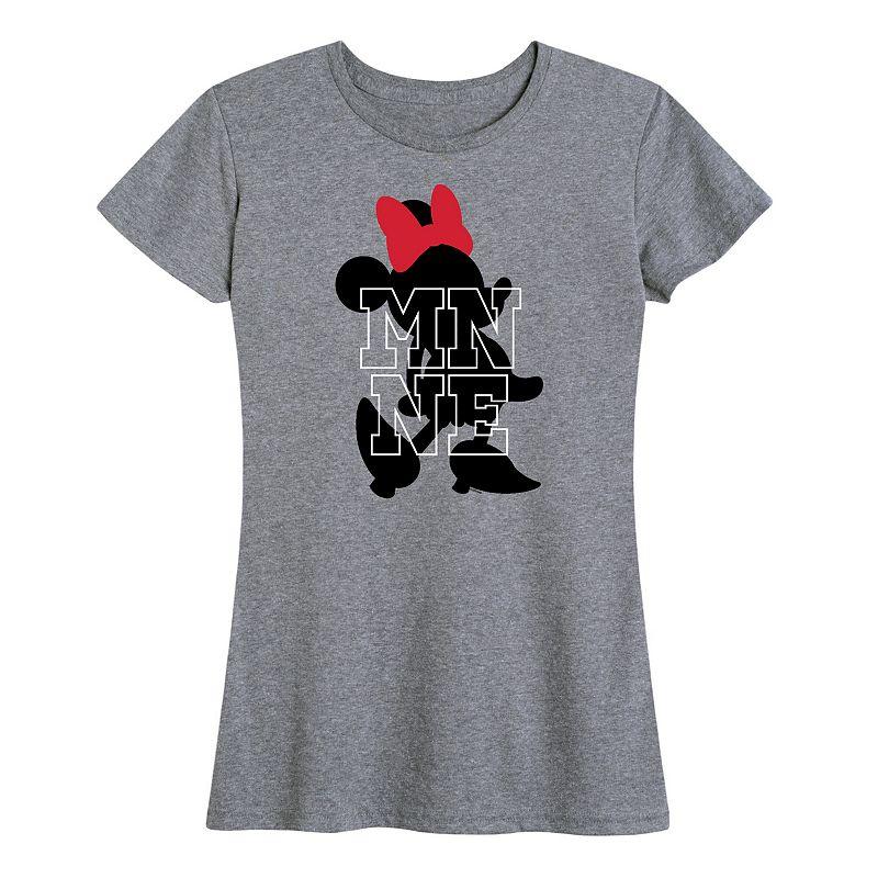 Disney's Minnie Mouse Silhouette Graphic Tee, Women's,  Product Image