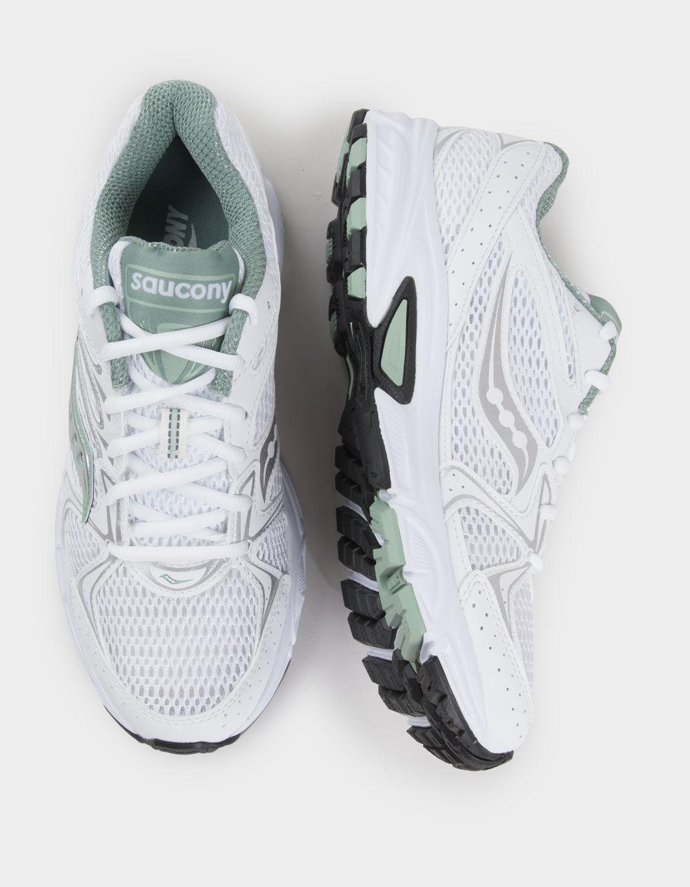 SAUCONY Ride Millennium Womens Shoes - WHITE/GREEN Product Image