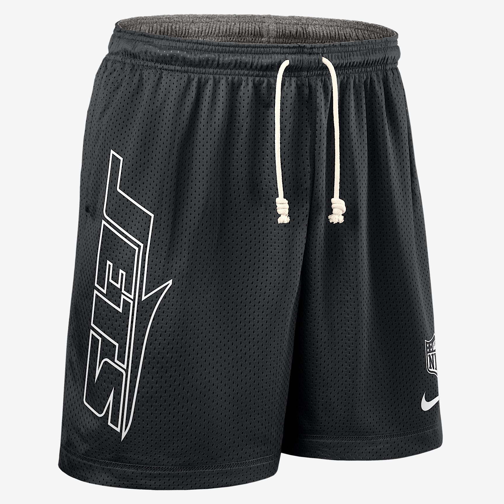 New York Jets Sideline Reversible Mens Nike Mens Dri-FIT NFL Shorts | 03BF096N72-N9J Product Image
