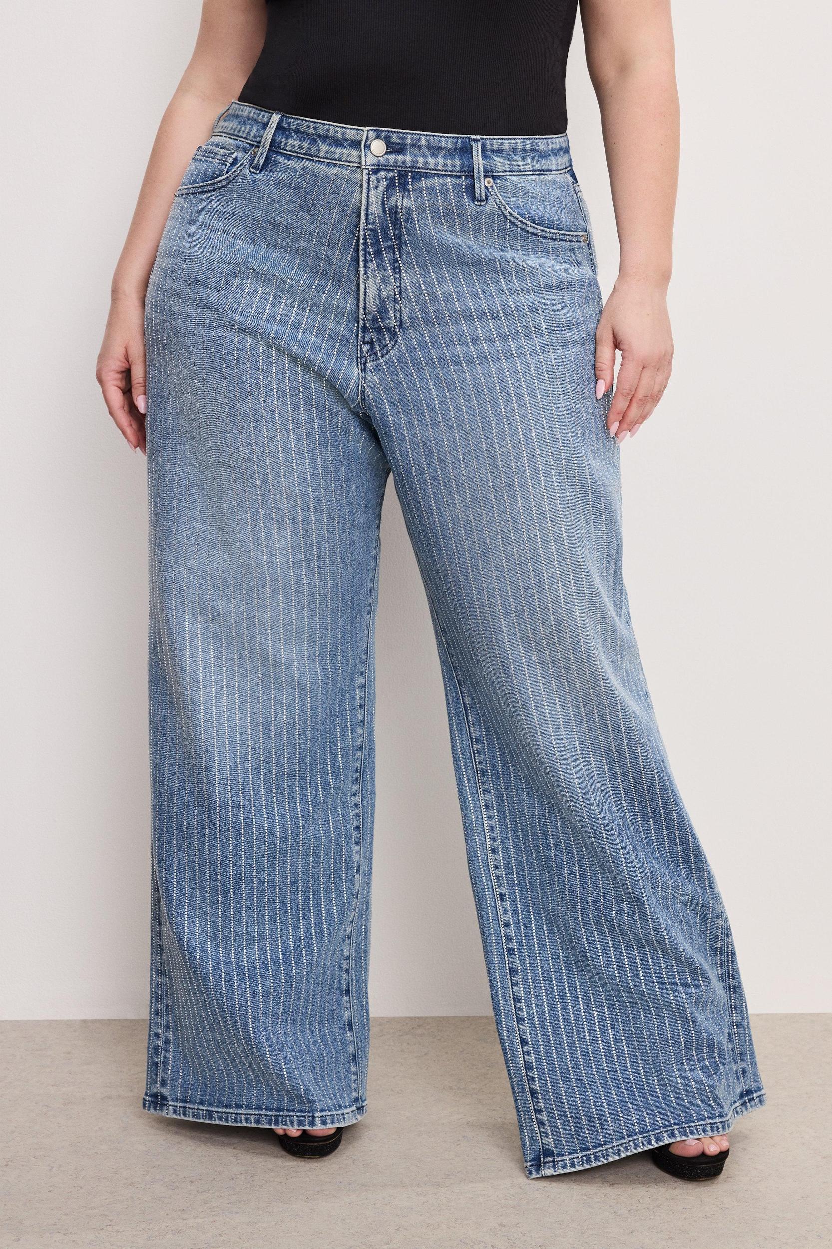 GOOD EASE RELAXED DIAMOND JEANS | INDIGO728 Product Image