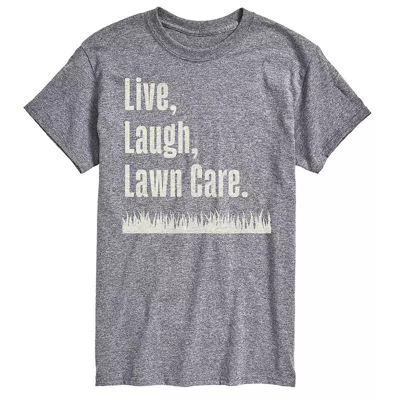 Men's Live Laugh Lawn Care Graphic Tee,  Product Image