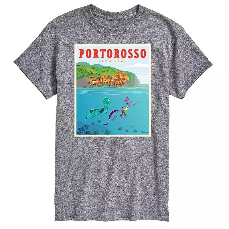 Disney's Luca Men's Portorossa Italy Postcard Graphic Tee,  Product Image