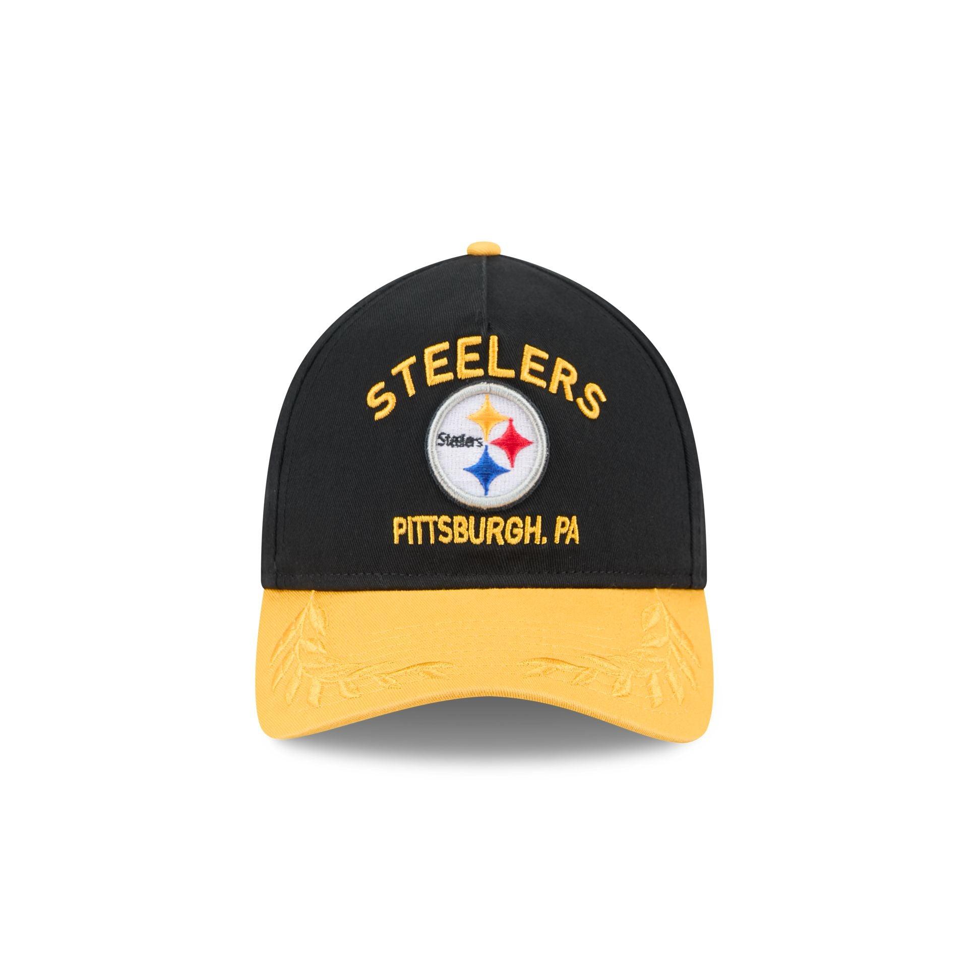 Pittsburgh Steelers 2025 Draft 9TWENTY A-Frame Adjustable Hat Male Product Image