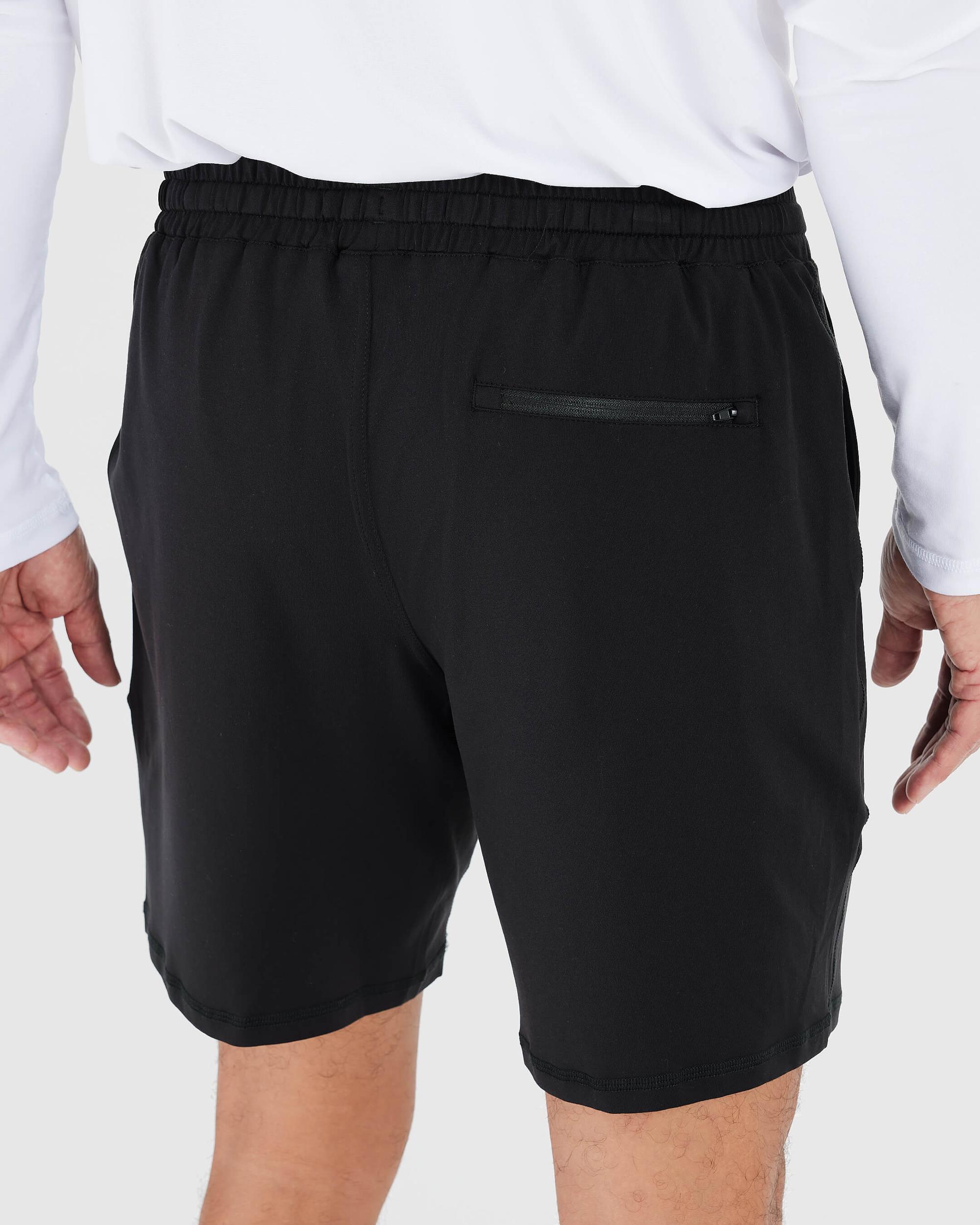 Black Active Quick Dry Shorts with Liner Product Image