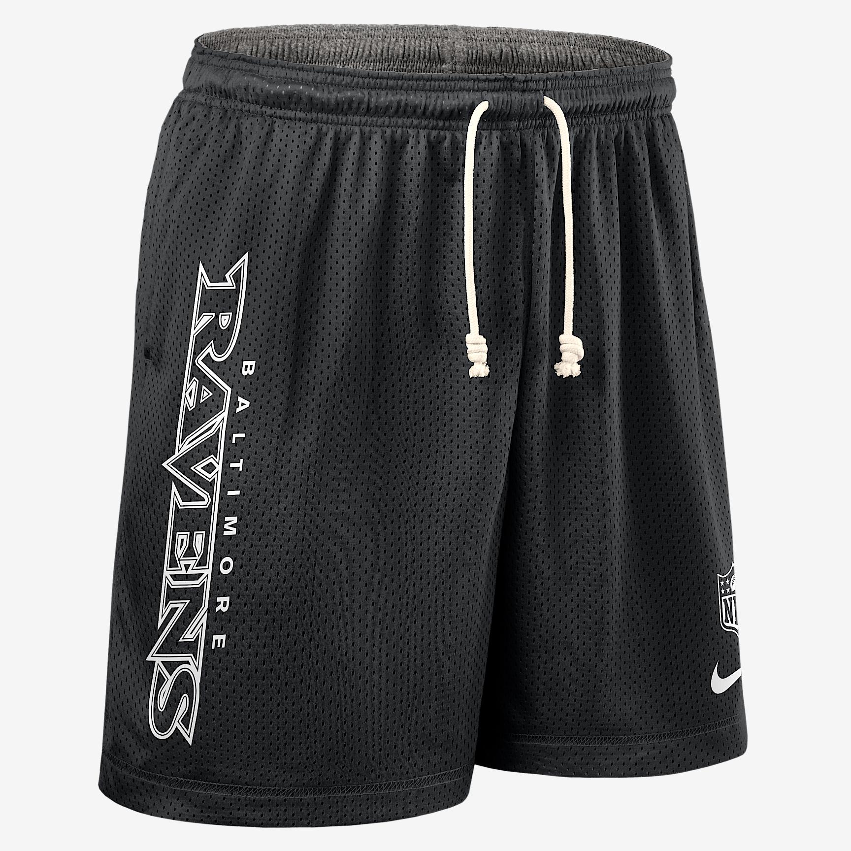 Baltimore Ravens Sideline Reversible Mens Nike Mens Dri-FIT NFL Shorts | 03BF096N8G-N9J Product Image