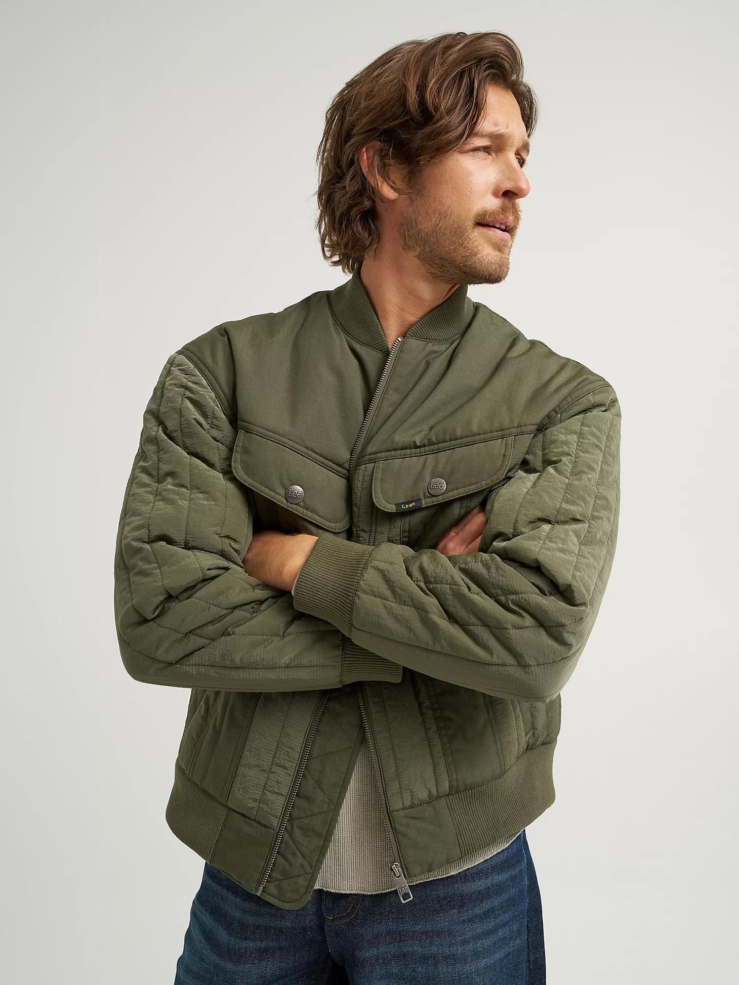 Men's Bomber Rider™ Jacket | Men's Jackets & Outerwear | Lee® Product Image
