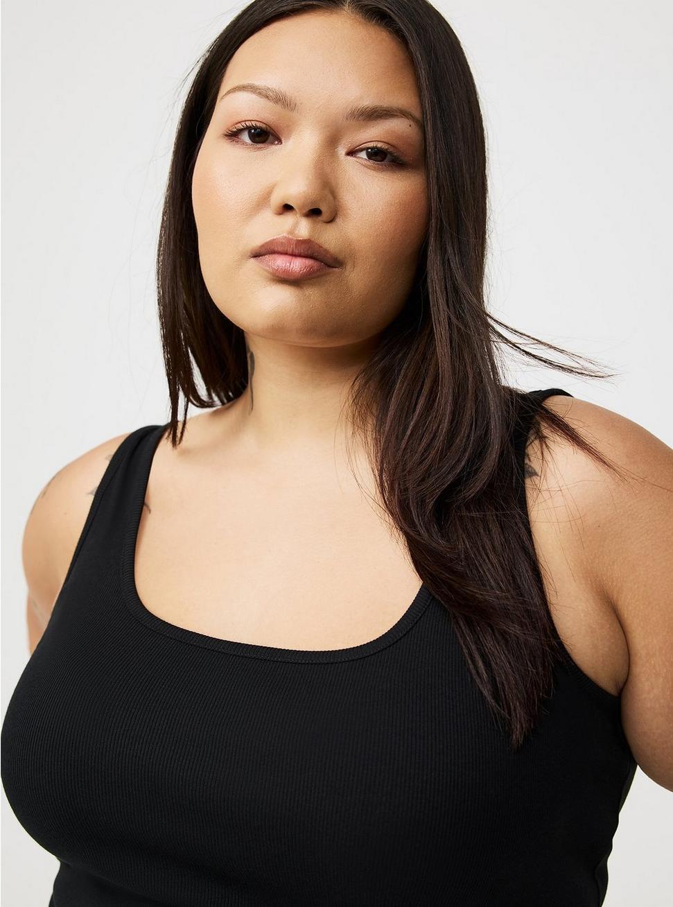 Double Rib Square Neck Tank Product Image