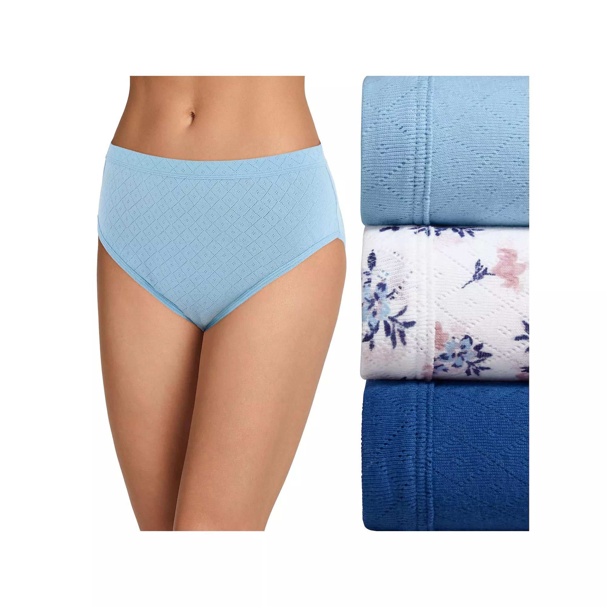 Women's Jockey® Elance Breathe 3-pack French Cut Panty Set 1541,  Product Image