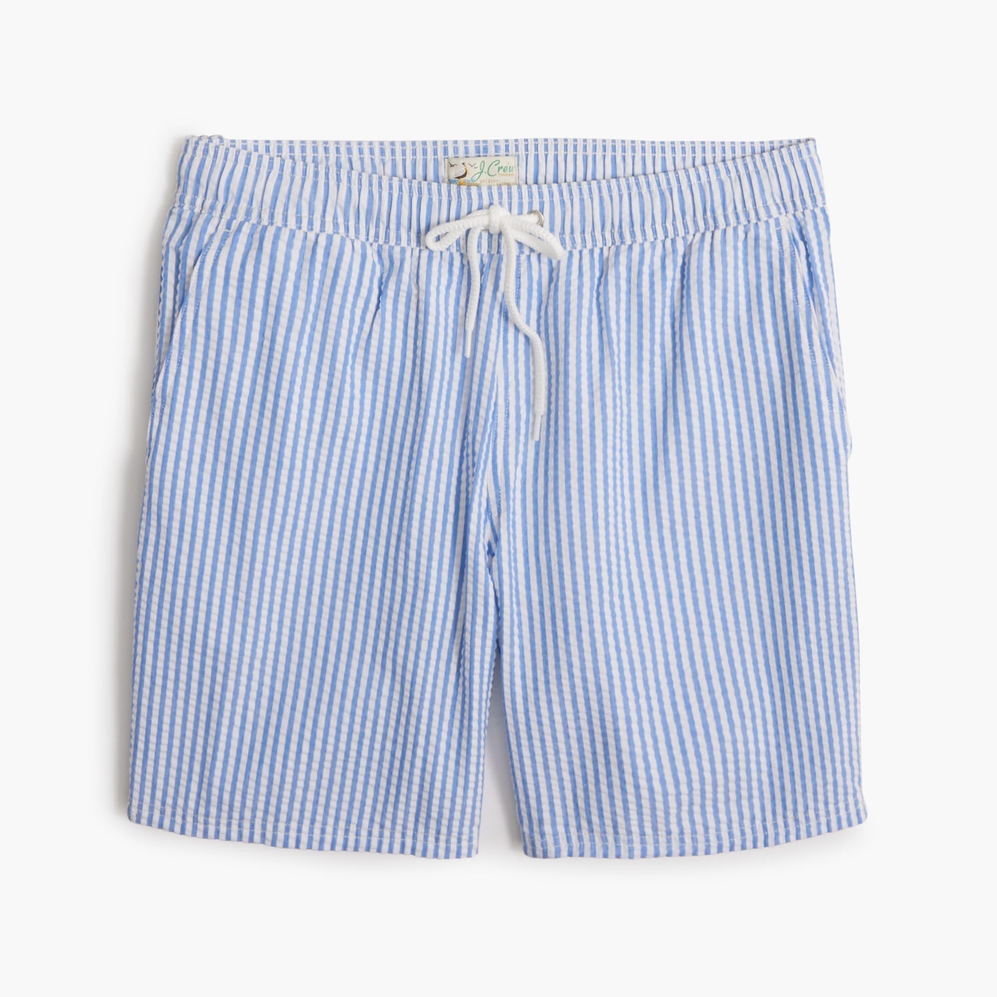 Seersucker 7" swim trunk Product Image