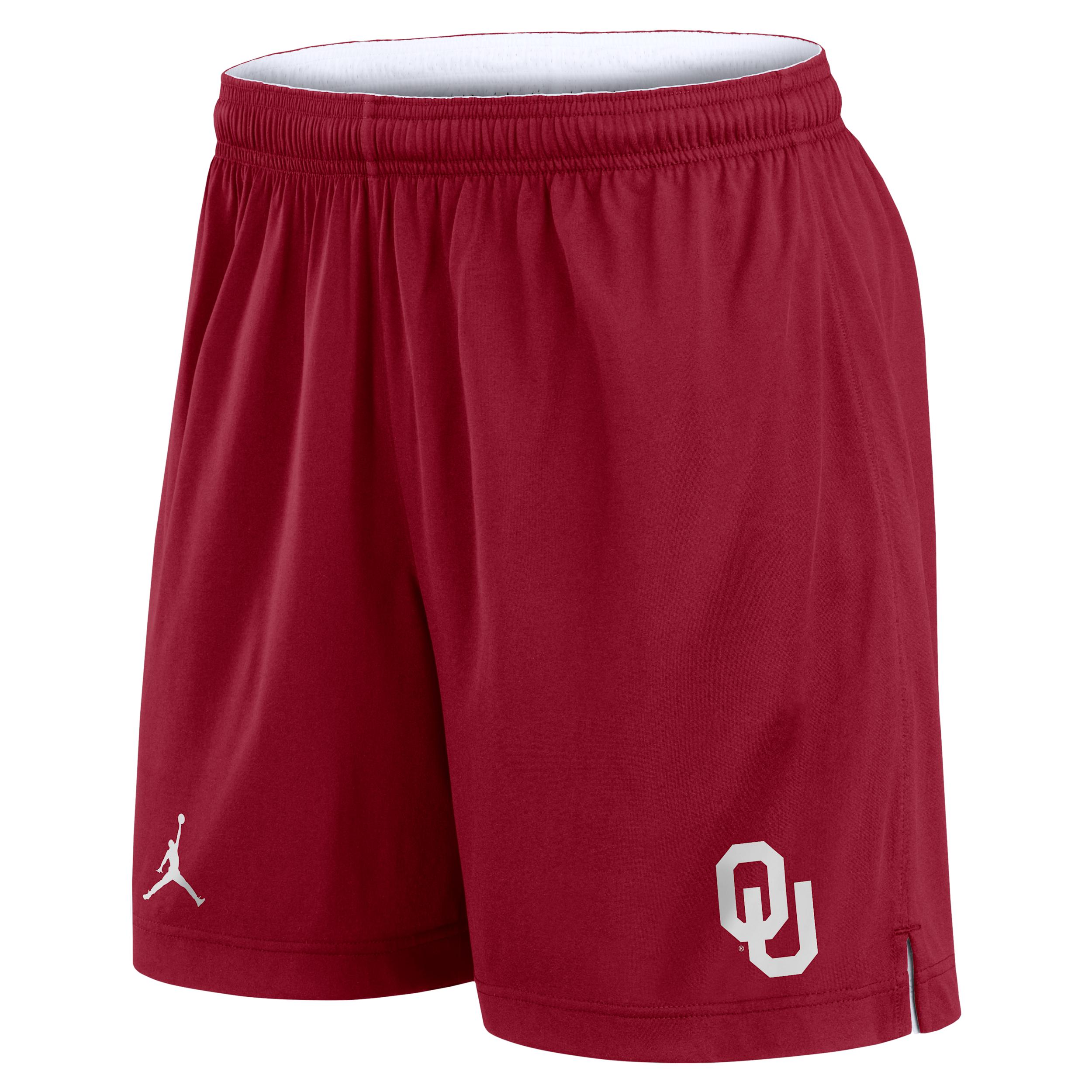 Men's Oklahoma Primetime Reversible Jordan Brand Dri-FIT College Shorts Product Image