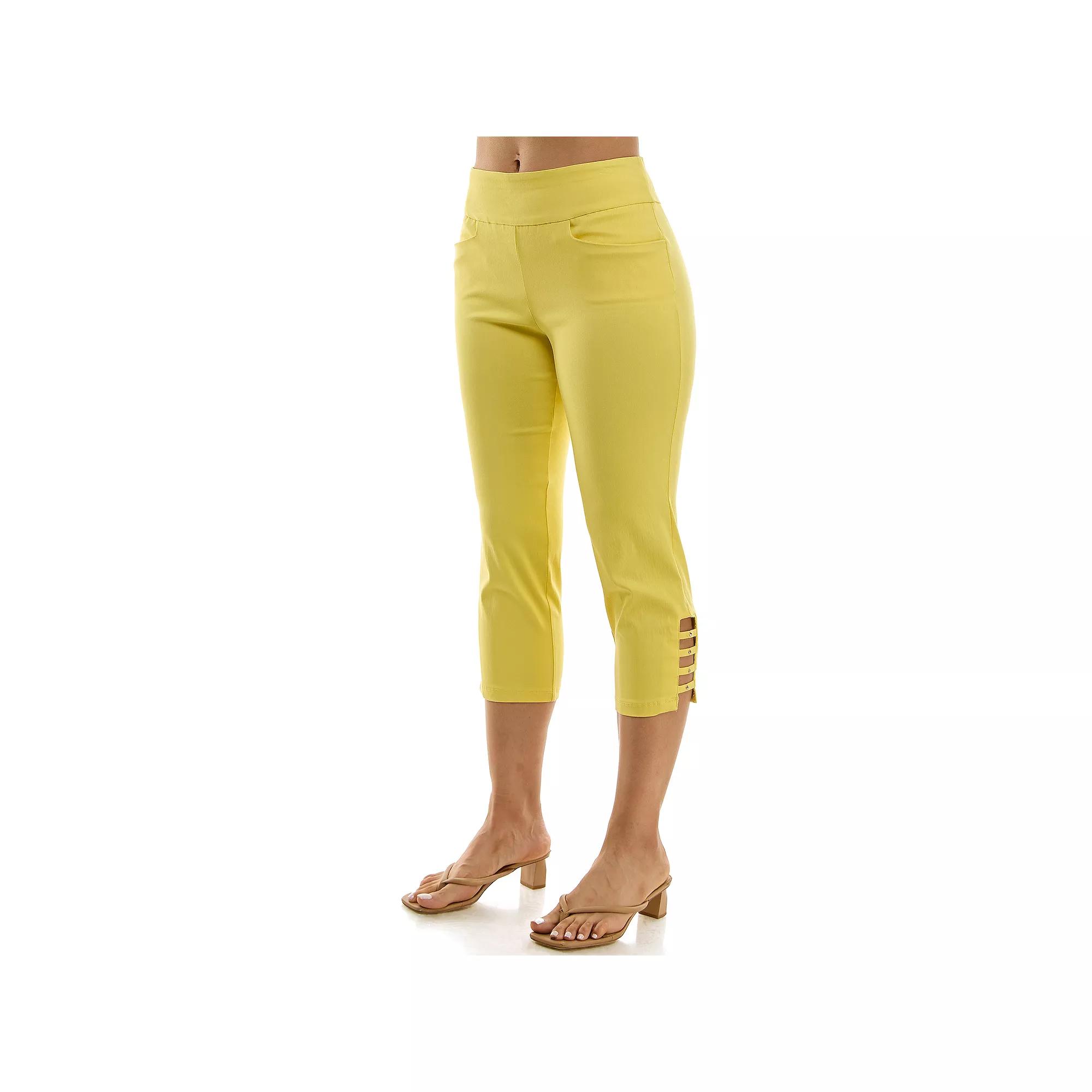 Women's Nina Leonard Pull-On Crop Pants,  Product Image