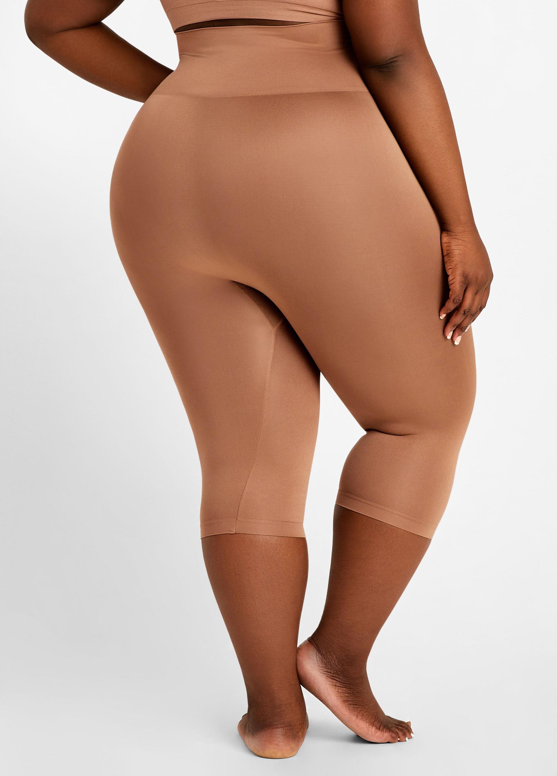 Plus Size Medium Control Shaping Capri Ashley Stewart Product Image