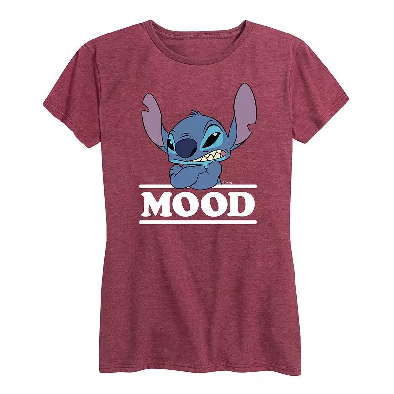 Disney's Lilo & Stitch Women's Mood Graphic Tee,  Product Image