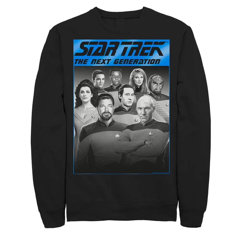 Men's Star Trek Next Generation Group Shot Sweatshirt,  Product Image