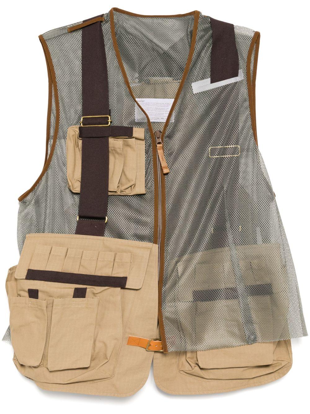 zip-up gilet Product Image
