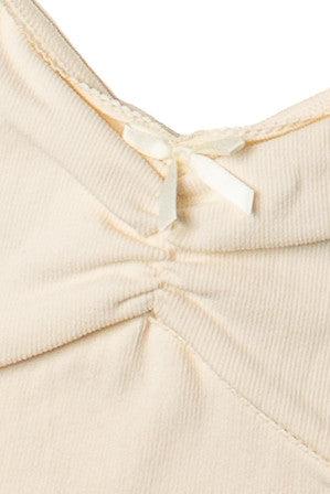 Ruched Bow Crop Tank Product Image
