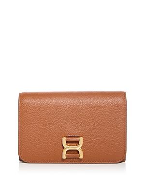 Chloe Marcie Medium Compact Leather Wallet Product Image